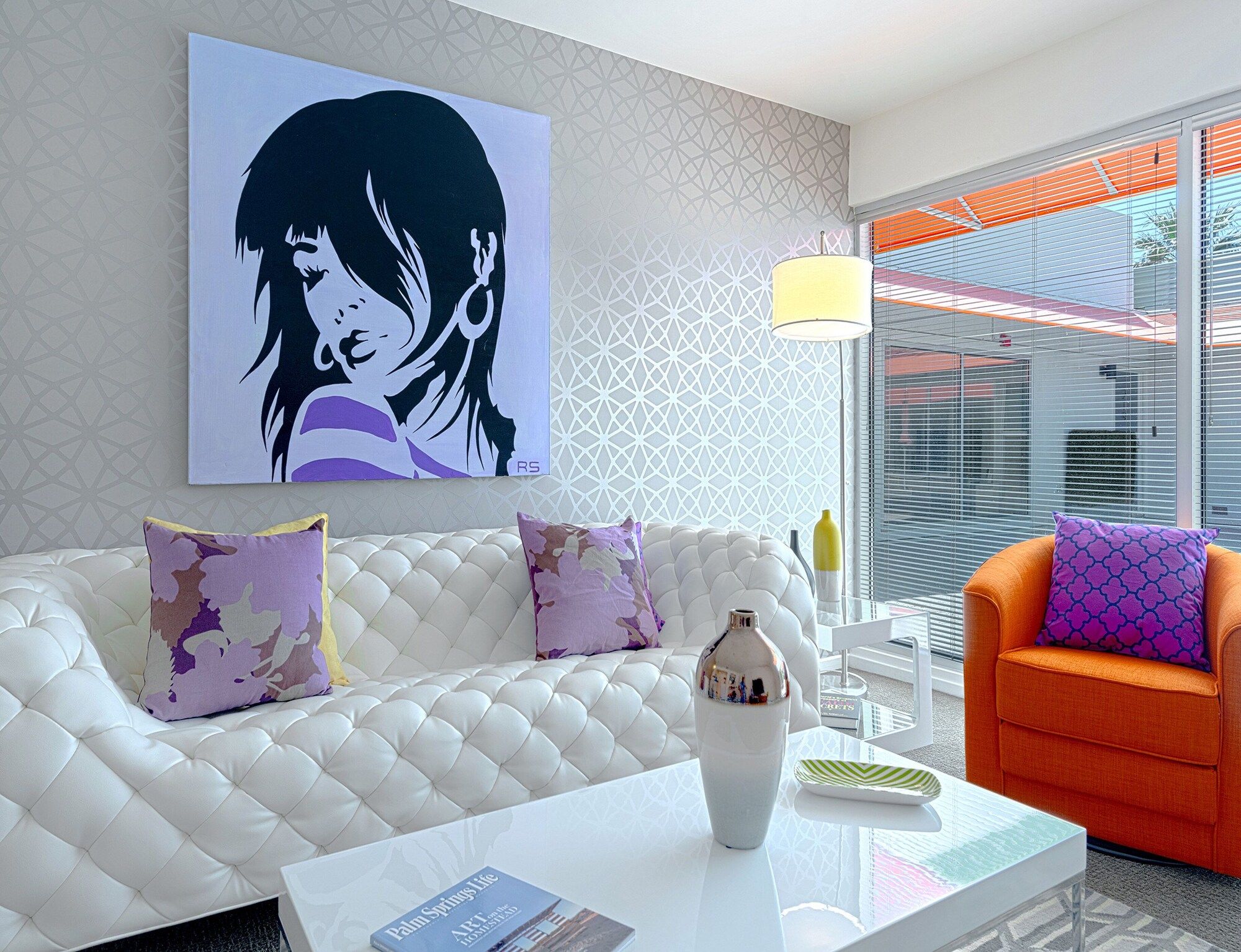 ذا تويست بالم سبرينجز - بالم سبرينغس - غرفة معيشة