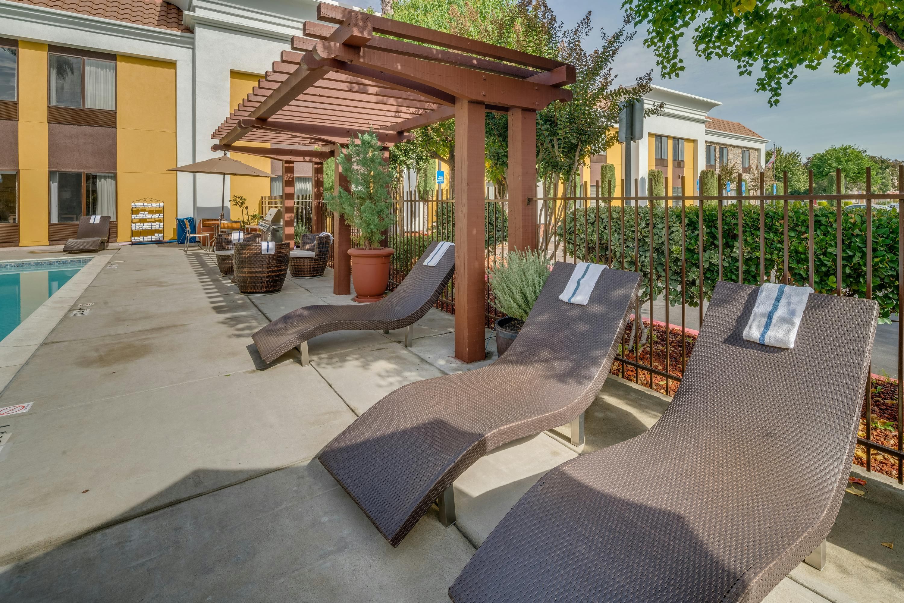 Hampton Inn Livermore-East Bay - Livermore - Binnenhof