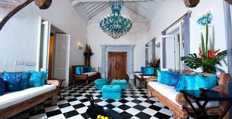 藍晶精品旅館 - 喀他基那 - 卡塔赫納 - 休閒室