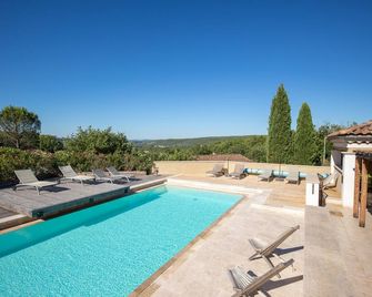 Les Carriers 'maison d'hôtes' - Vogüé - Pool