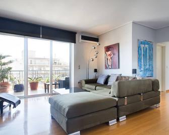 Acropolis View Penthouse - Atenas - Sala de estar