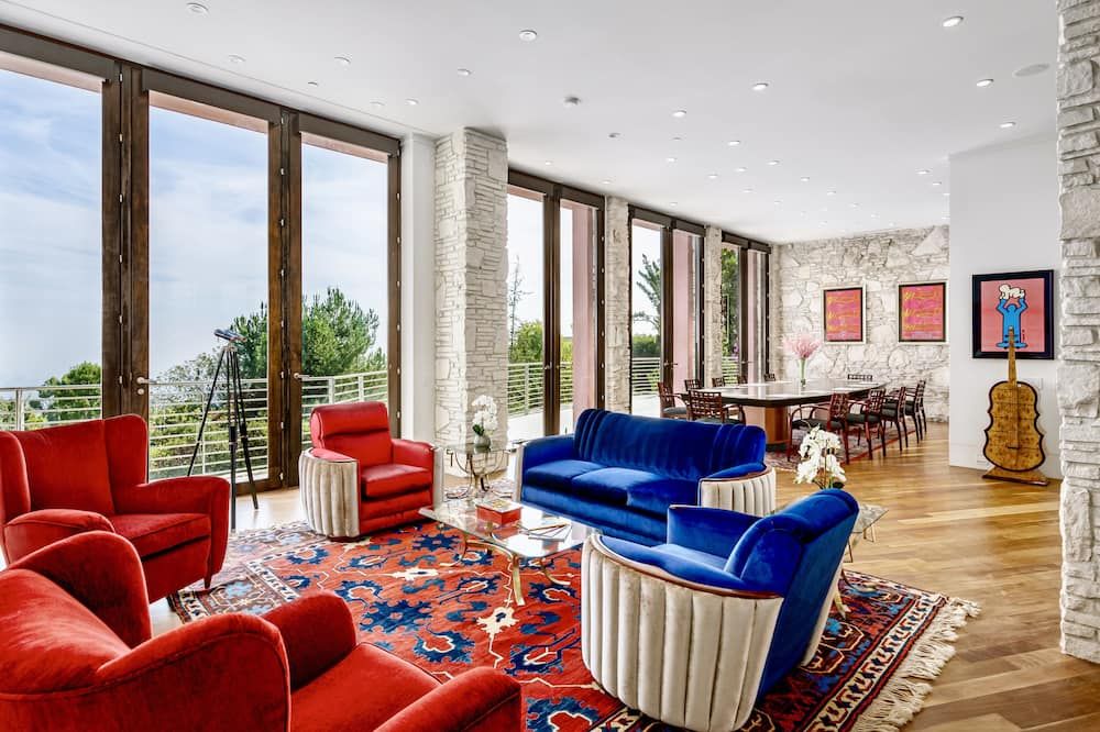 Villa Viola - 5 Bedroom Bel Air Mansion - לוס אנג'לס - טרקלין