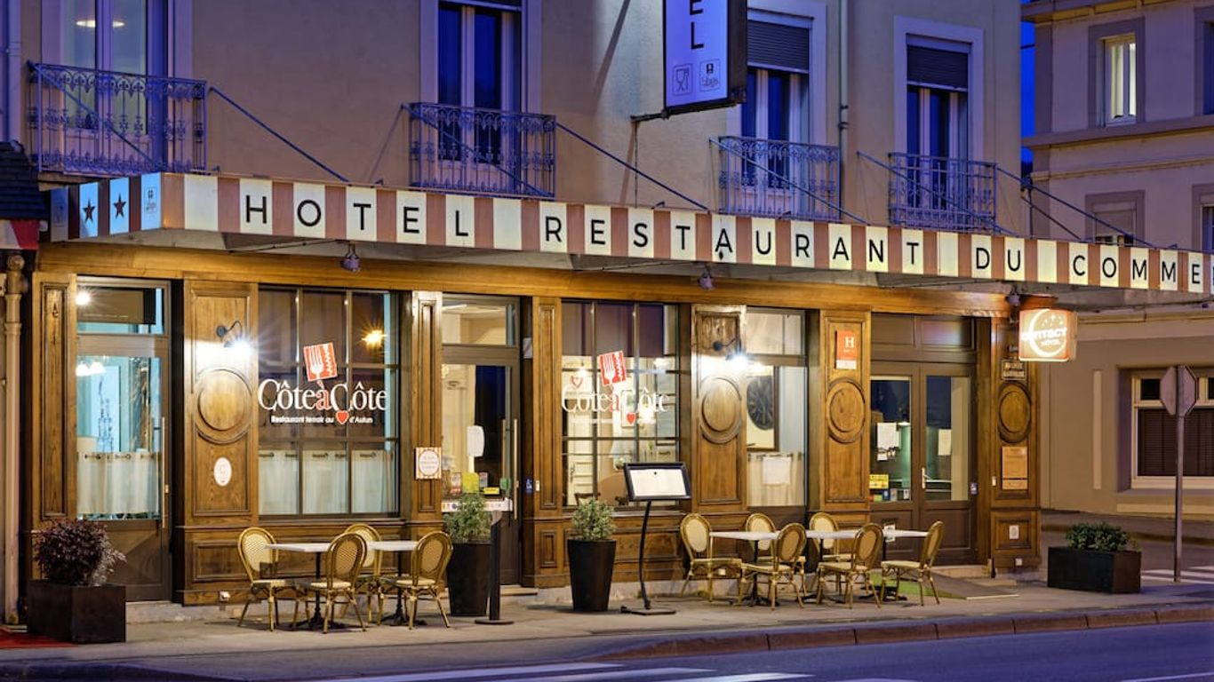 Contact Hôtel du Commerce et son restaurant Côte à Côte