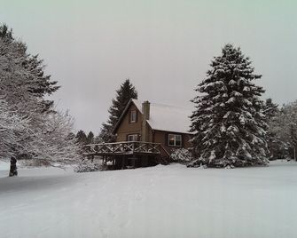 Elk Mountain Vacation Home on 21 Acres - Union Dale - Edificio