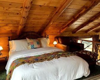 Iconic Log Cabin w/ Wood Burning Hot Tub and Epic Views - Nathrop - Habitación