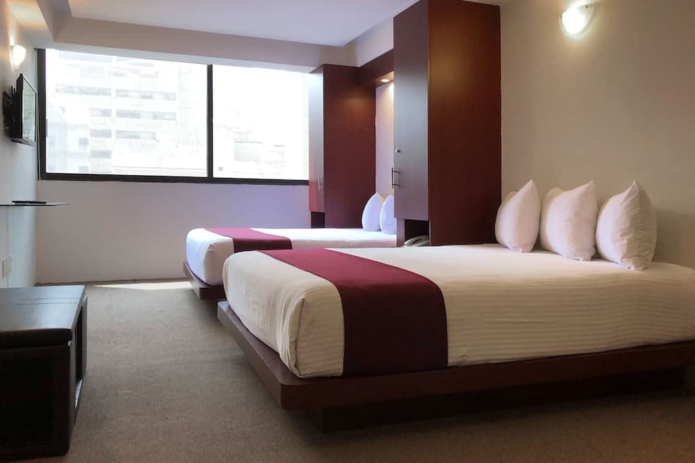 Suites Capri Reforma Ángel 380 - Meksyk - Sypialnia