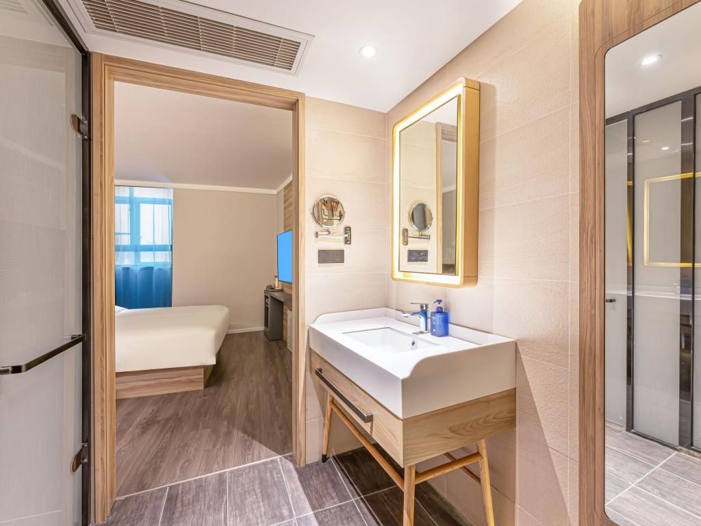 Hanting Hotel Changzhou Xuejia Aoyuan - تشانغتشو - غرفة نوم