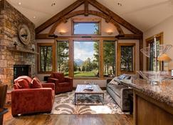 Abode at Teton Manor | Stunning Teton Mountain Views! - Jackson - Sala de estar