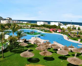 Bright apartment in Marina Smir, sea view and shared pool - Marina Smir - Pool