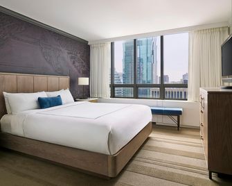 The Marquette Hotel, Curio Collection by Hilton - מינאפוליס - חדר שינה