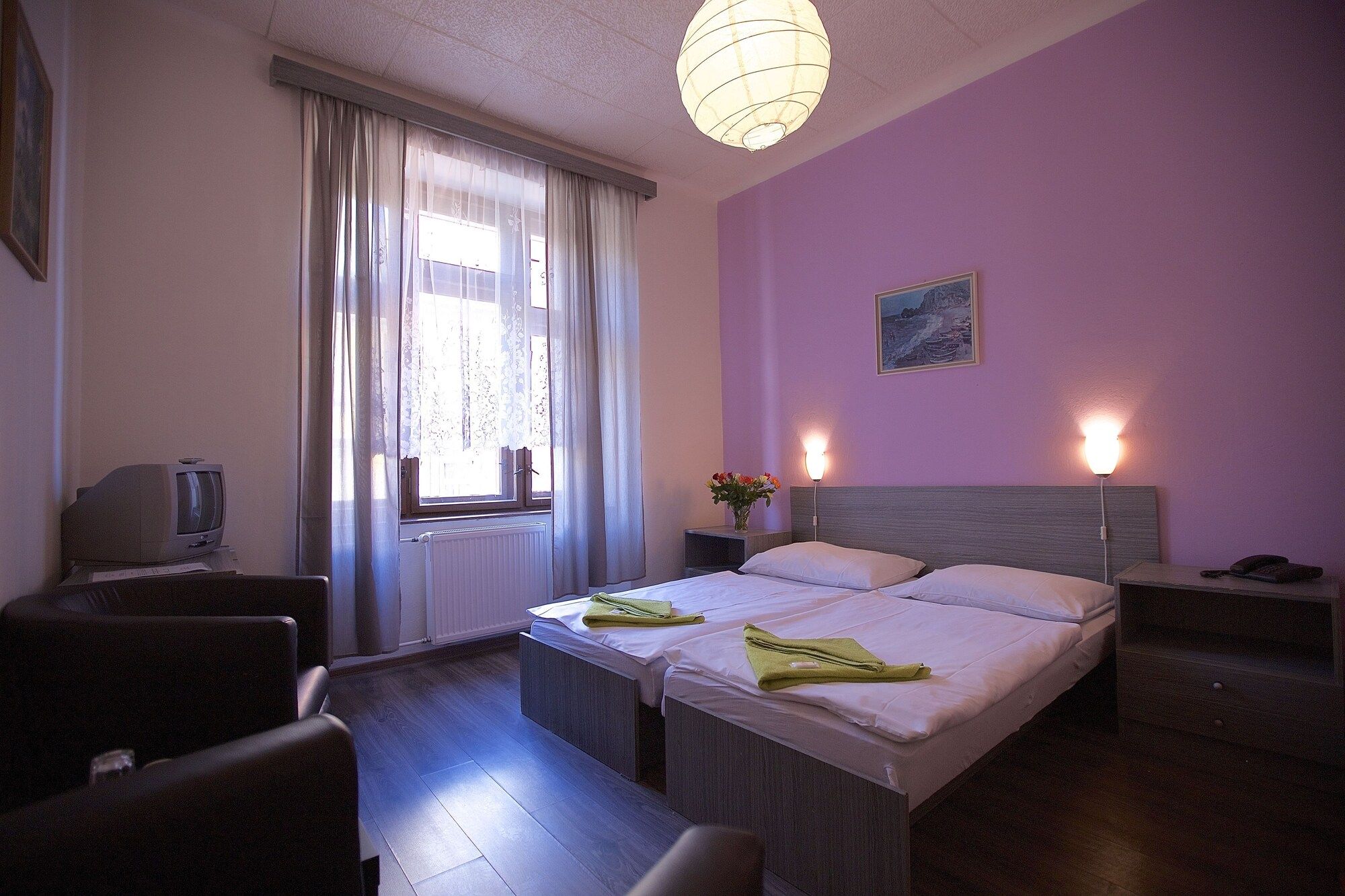 Hotel Olga - פראג - חדר שינה