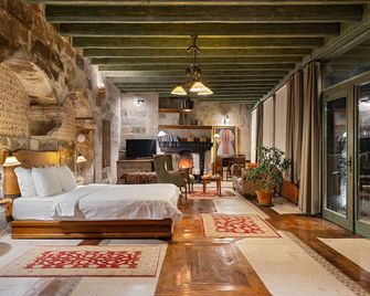 Kelebek Special Cave Hotel & Spa - גורמה - חדר שינה