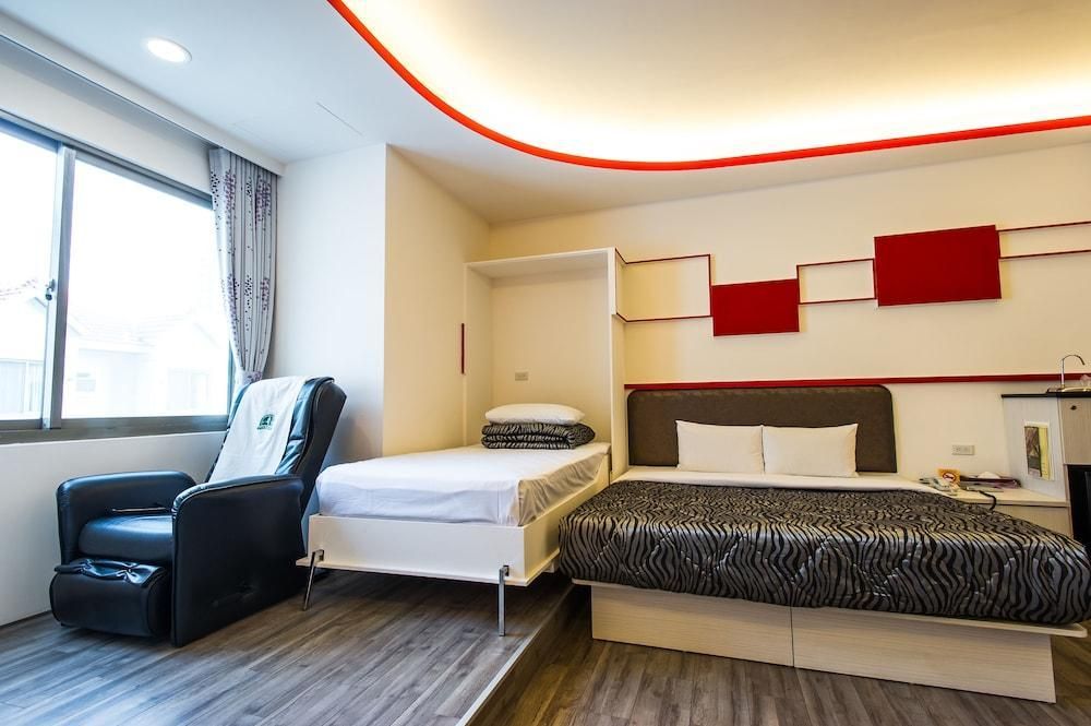 Yuan Chyau Motel - טאיצ'ונג - חדר שינה