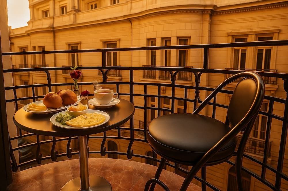 Valencia Hotel - קהיר - מרפסת