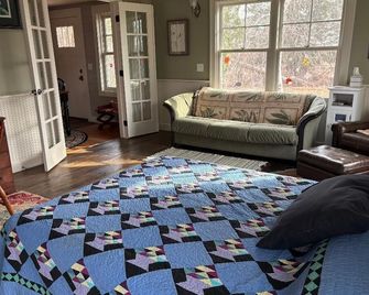 Peaceful Setting in 1919 Farmhouse Surrounded by Nature. - Battle Lake - Living room