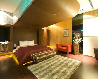 Fortune Villa Motel - Tamsui District - Schlafzimmer
