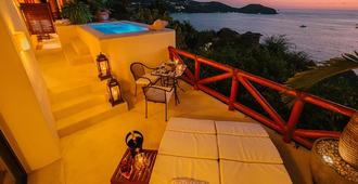 Tentaciones Hotel & Lounge Pool - Adults Only - Zihuatanejo - Balkong
