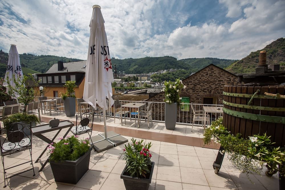 Hotel Traumblick - Cochem - מרפסת