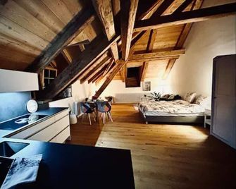 Hotel Des Alpes - Inden - Slaapkamer