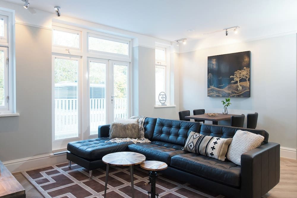 بارك سنترال شورت ستاي - لاهاي - غرفة معيشة