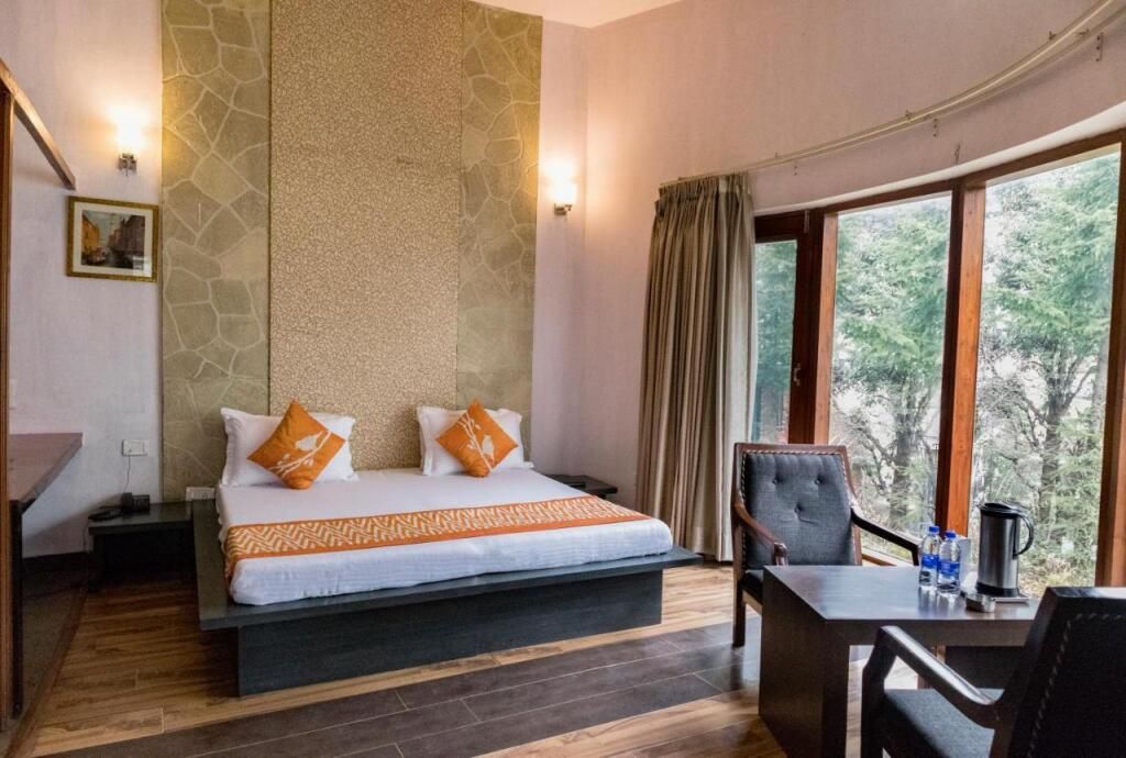 Spring Valley Resort By Dls Hotels - דרמאסאלה - חדר שינה