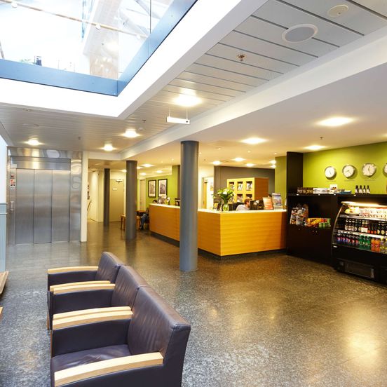 Lobby view of Hotel Reykjavik Centrum