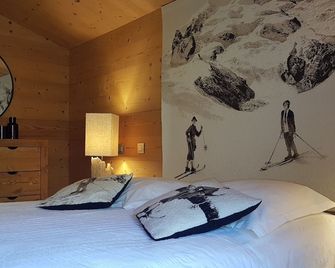 Cosy chalet in a quiet location Mountain view, near Annecy and Aravis - Thônes - Chambre