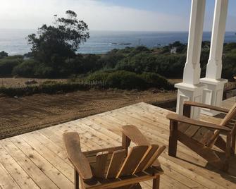 Stunning 7 Bedroom Oceanfront Victorian Home and Barns On 22 Private Acres - Westport - Patio