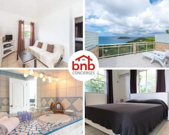 Bungalow Hansen 1 / Private Terrace & Views! - Gustavia - Bedroom