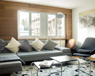 Chalet Azzurro - Andermatt - Sala de estar