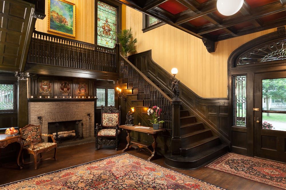 Vrooman Mansion B&B - בלומינגטון - לובי