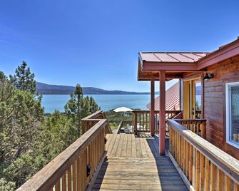 Scenic Susanville Cabin with Deck on Eagle Lake - Susanville - Balkón