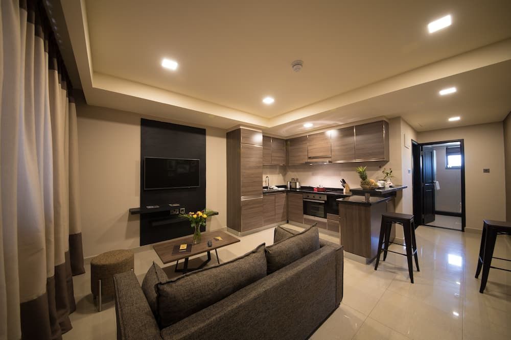 Speke Apartments Kitante - קמפאלה - סלון
