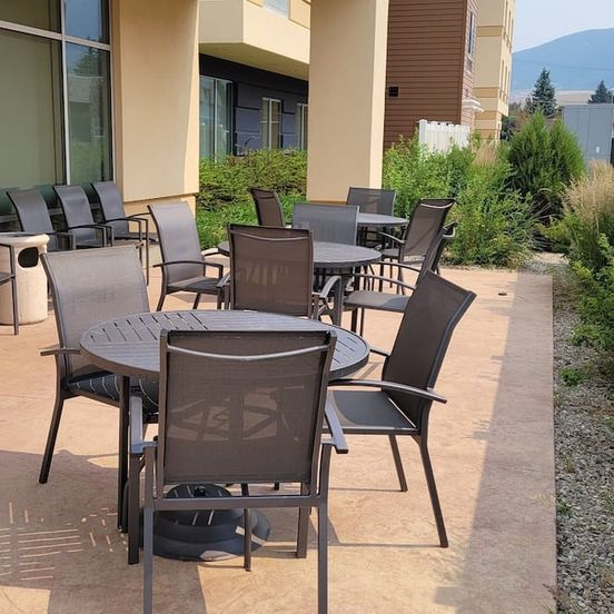 Patio view of Fairfield Inn and Suites by Marriott Butte