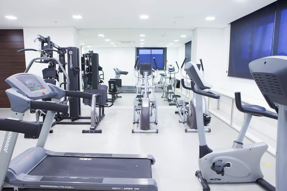 Intercity Brasilia Led Aguas Claras - Taguatinga - Fitnessbereich