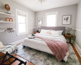 Luxe 3br Apartment At Mit Harvard With Free Parking - Cambridge - Yatak Odası