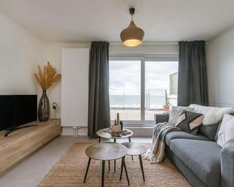 Huswell - Cosy penthouse - Westhinder - With frontal seaview - Nieuwpoort - Wohnzimmer