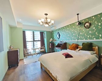 Bo Ke Jiu Ju Intelligence Apartment - Dalian - Bedroom