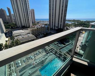 Ala Moana Hotel Ocean view with balcony - Honolulu - Balcon