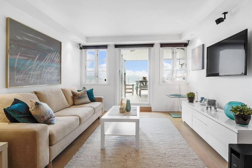 Øyjorden Apartment - Bergen - Living room