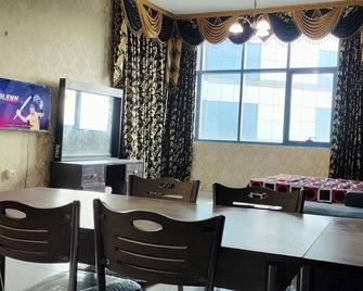 Furnished Private Room with Separate Bathroom and balcony in Falcon Tower Ajman - Ajman - Restaurant