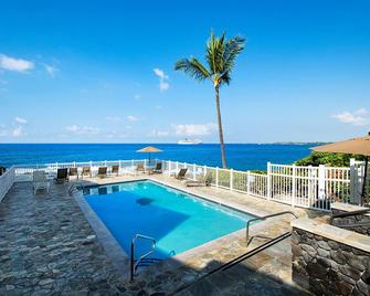 Kona Shores 221 Beautiful Top Floor Corner Condo w/AC! - Kailua-Kona - Pool