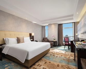Huihao Hotel Wuhan - ווהאן - חדר שינה