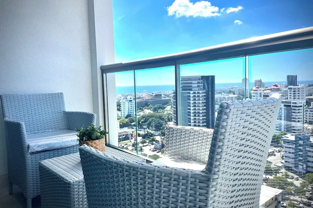 Brand New Luxury 1 Bdr Pool-Cine - Saune-Wifi - I 19 - סנטו דומינגו - מרפסת