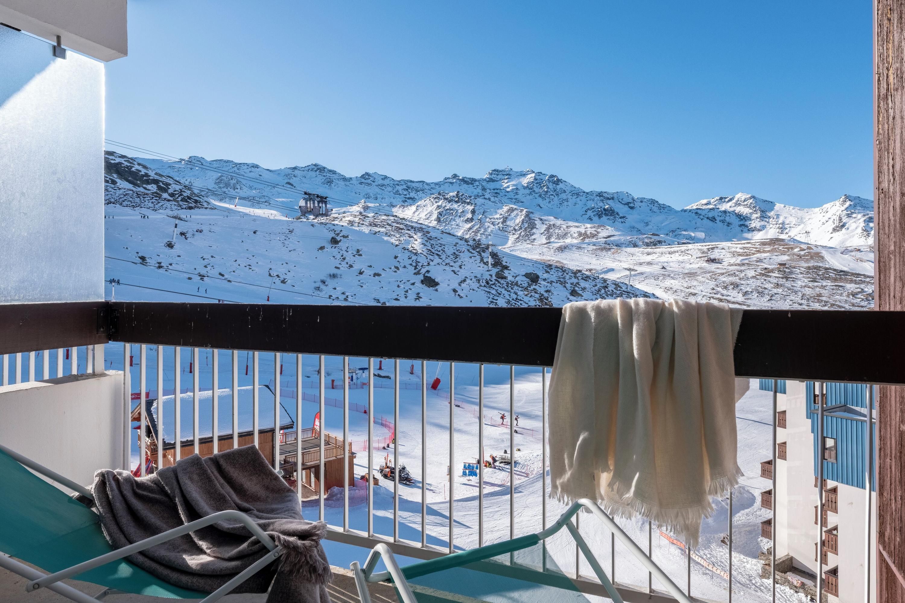 ريزيدونس بيير إيه فاكونس فال تورونس لو جابيتيه - Val Thorens - شرفة