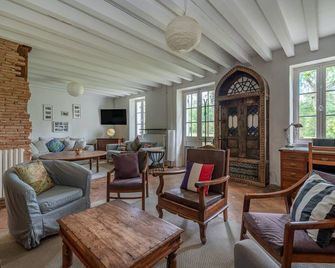 L'Airial, Moustey - Moustey - Wohnzimmer