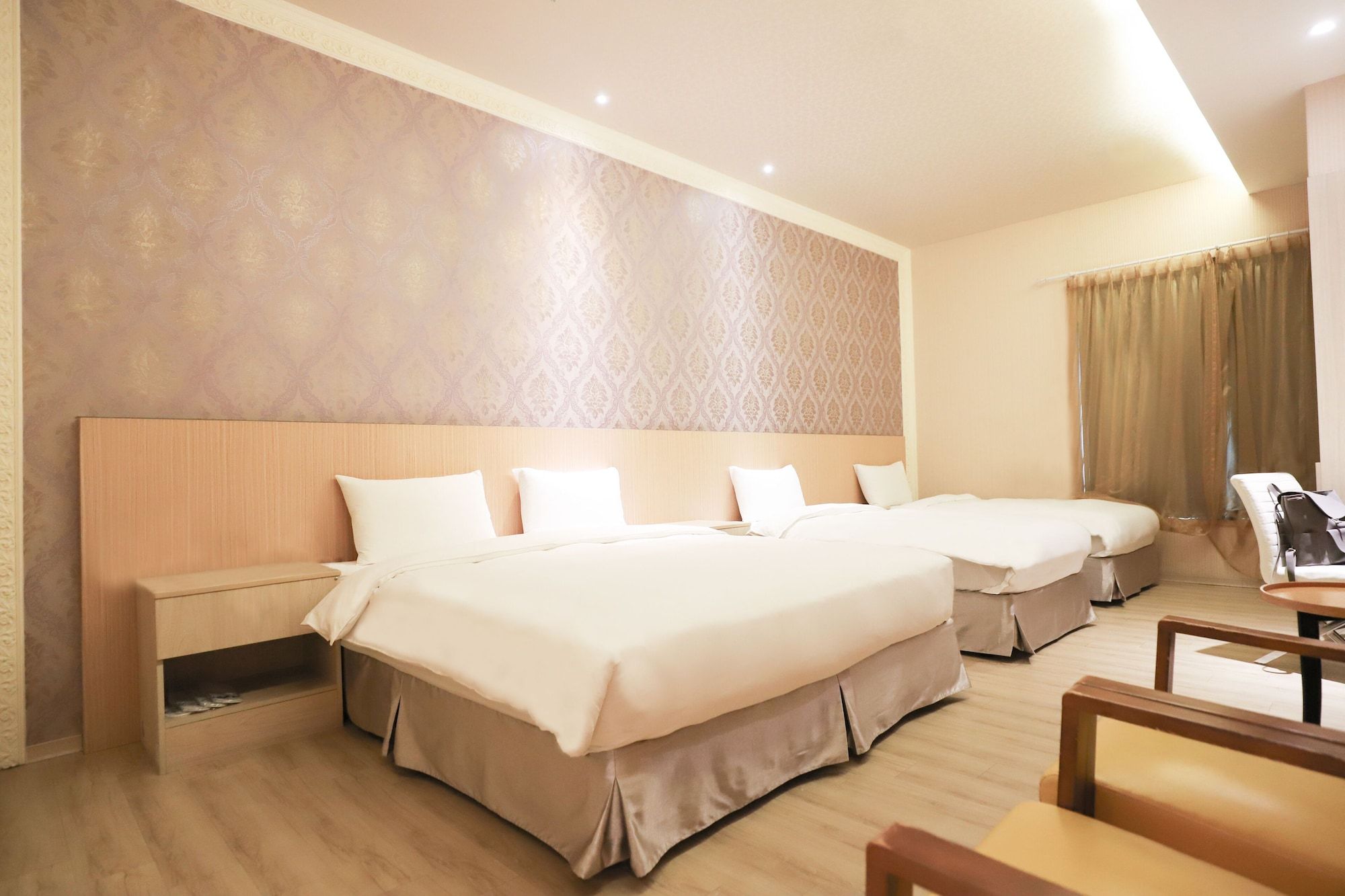 Anho Chew Hotel - Yilan City - Yatak Odası