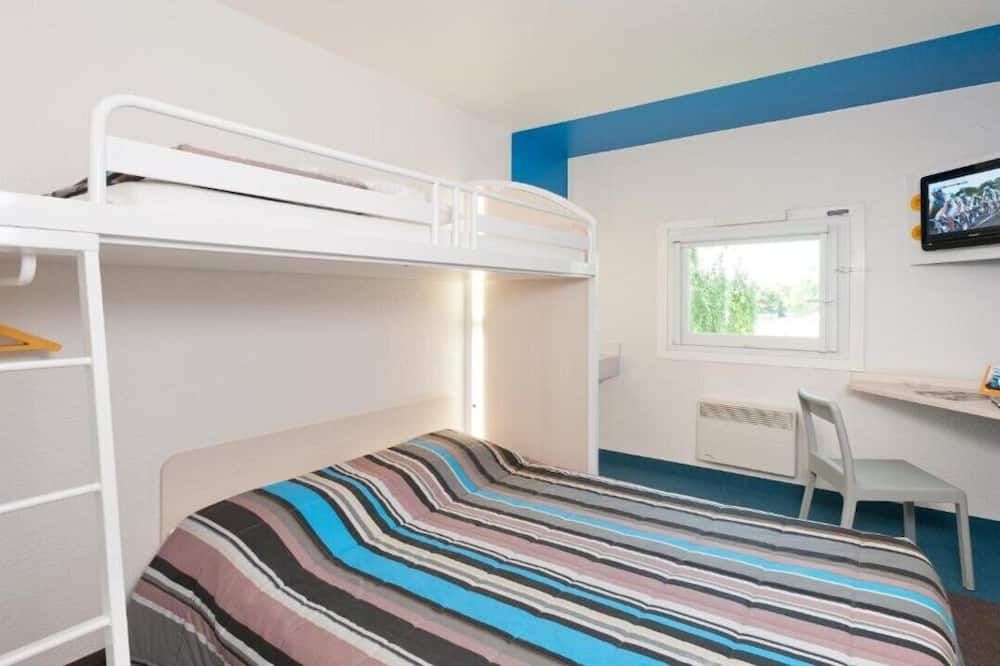 Enzo Hotels 1er Prix - Saint-Martin-sur-le-Pré - Schlafzimmer