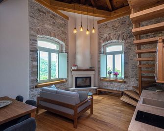 Nostos Country House - Tsagkarada - Вітальня