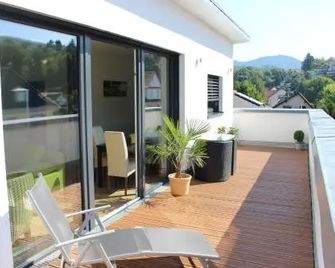 Ferienwohnung Schamne - Gernsbach - Balkon